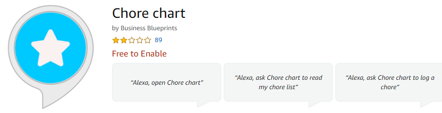 chore chart alexa skill - Lavora meglio a casa con queste 5 fantastiche abilità Alexa
