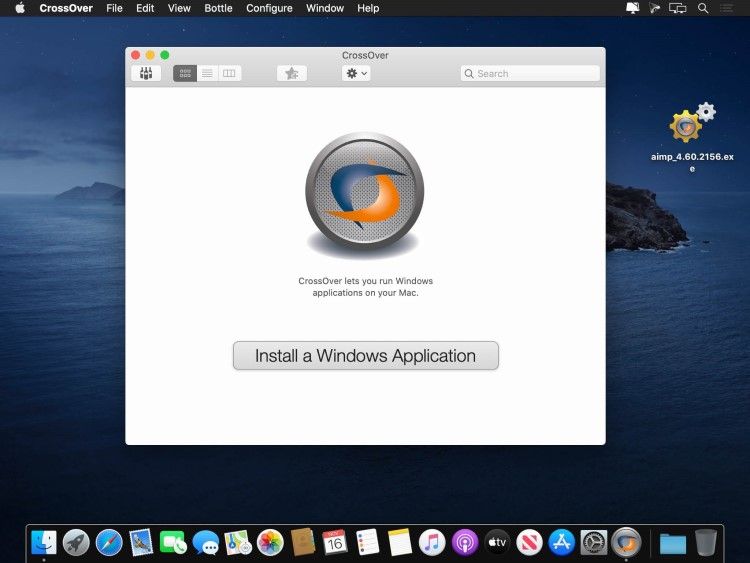 crossover for mac screenshot - Le 5 migliori app di virtualizzazione per Mac (ottime per l’esecuzione di Windows)