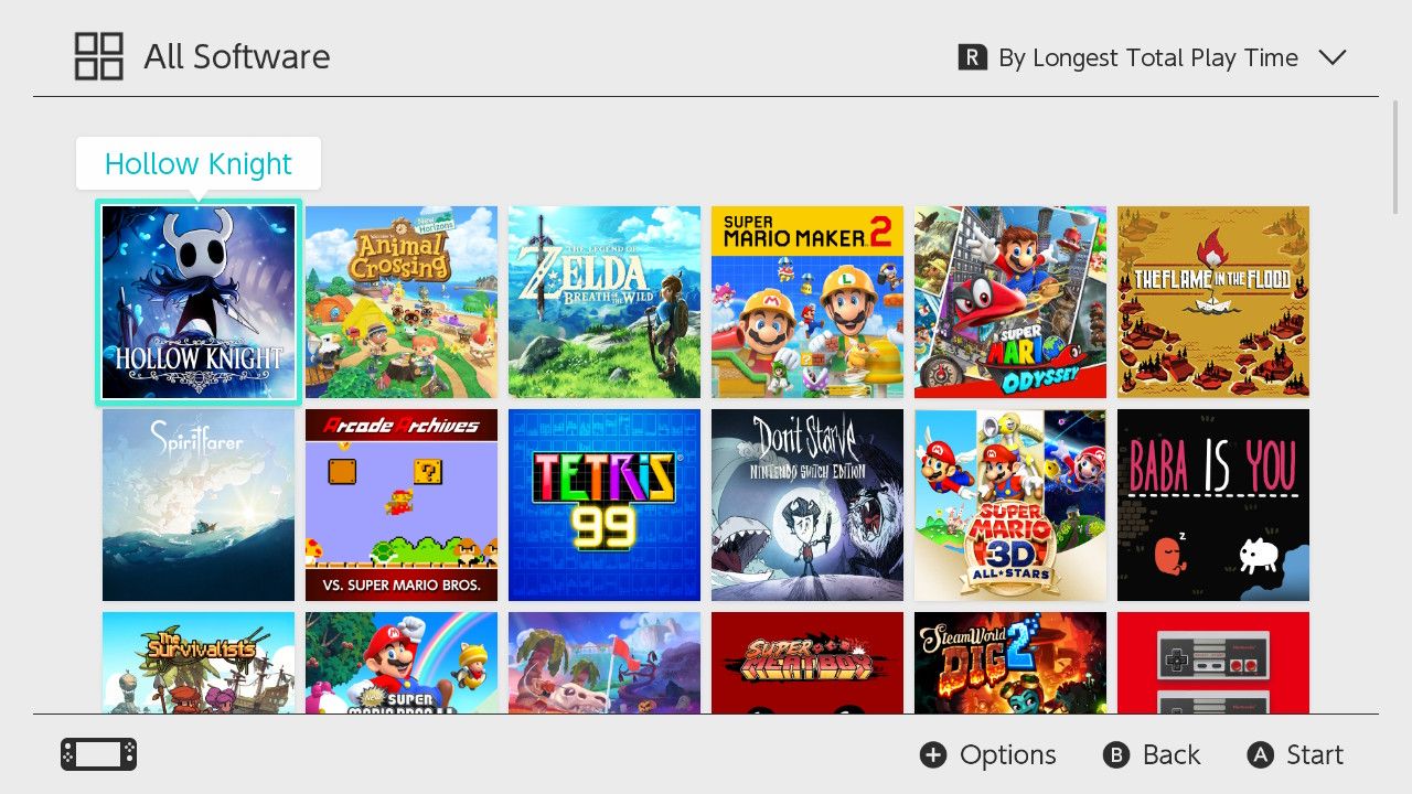 nintendo switch all software by playtime - Come controllare il tempo di gioco sui giochi per Nintendo Switch