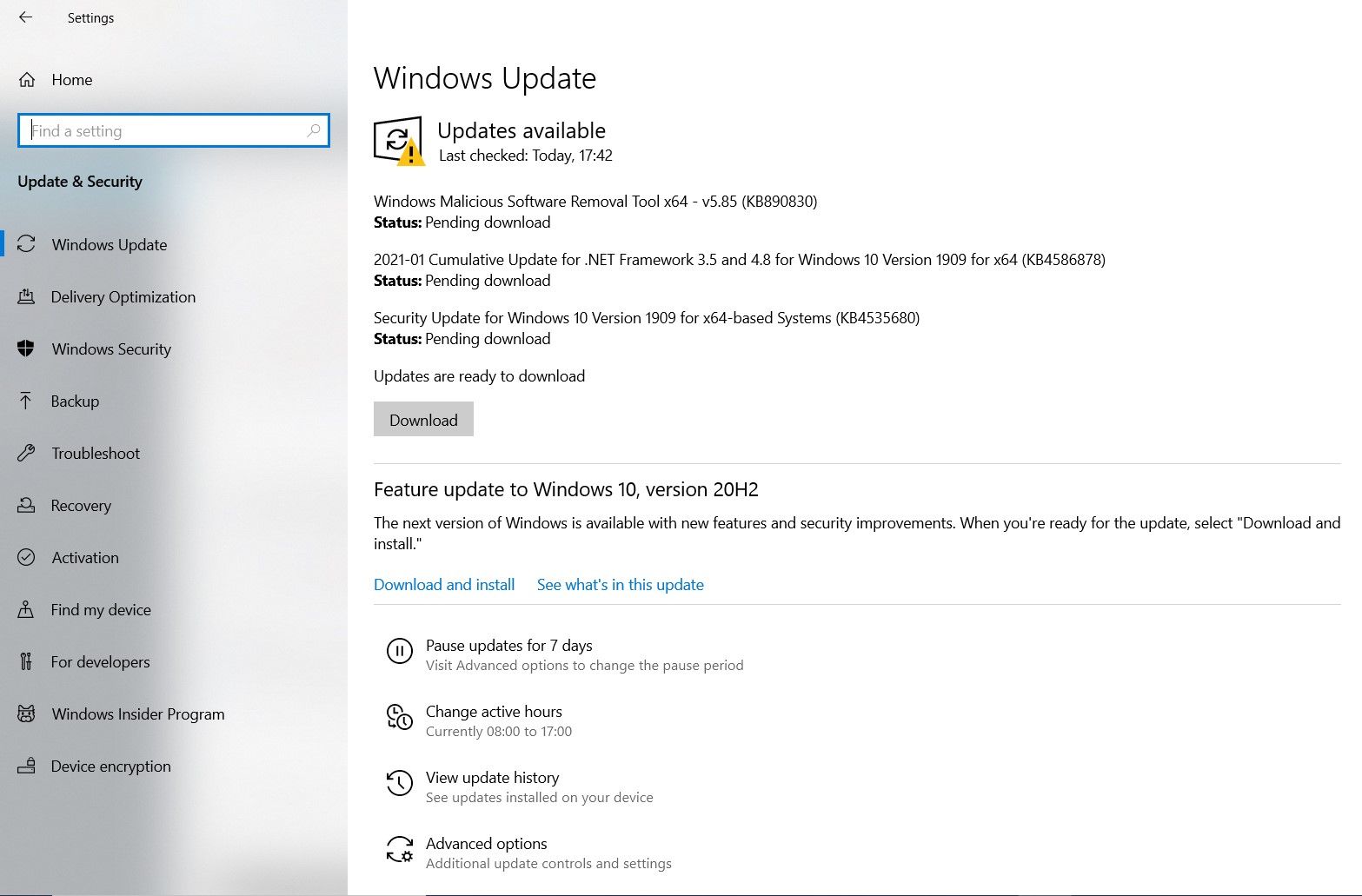 update window windows 10 - Come correggere l’errore 0xc00007b in Windows