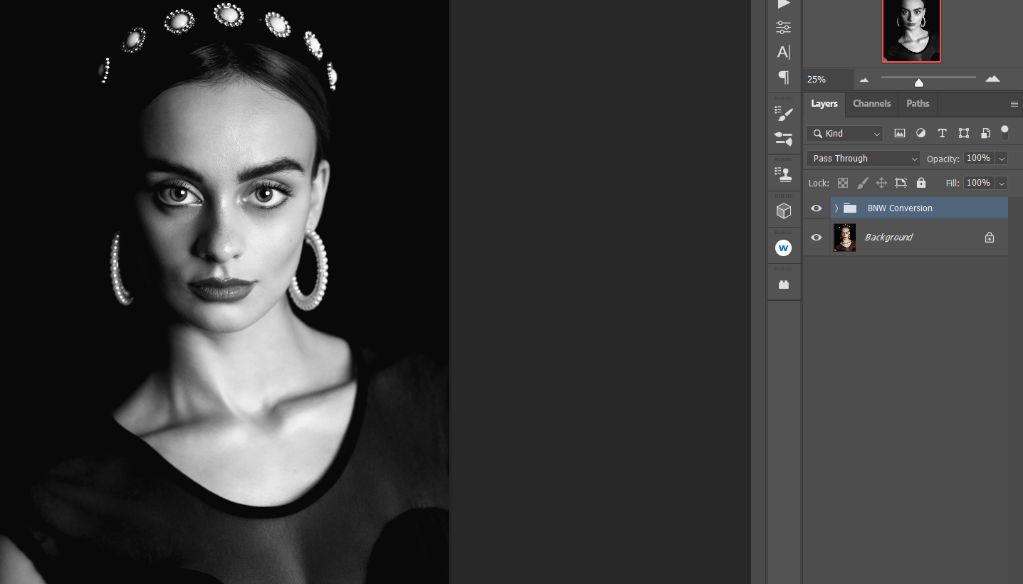 After in BNW - Come creare immagini espressive in bianco e nero usando il colore in Photoshop