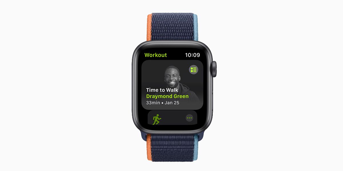 draymond green time to walk 1 - Come usare il tempo per camminare con Apple Fitness +