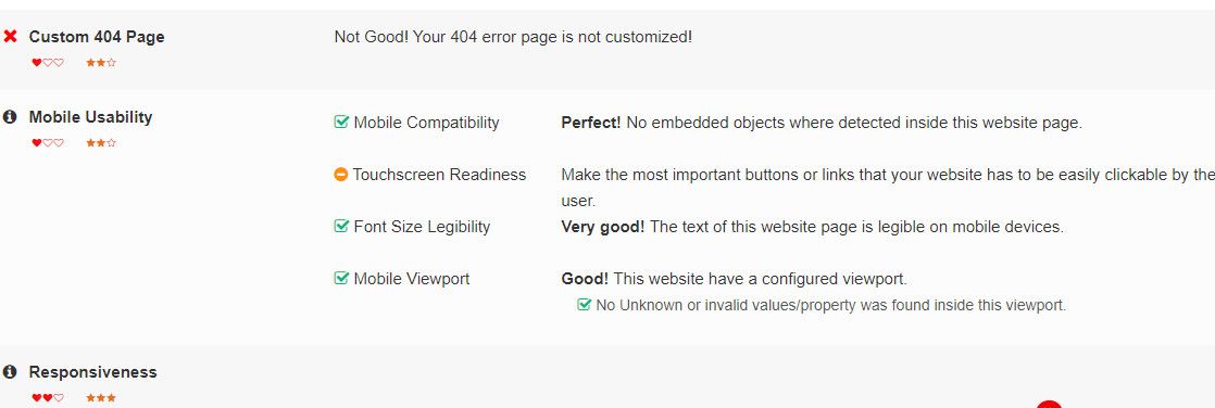 eRanker website report interface - 6 Strumenti di controllo del sito web per il controllo dei problemi sul tuo sito