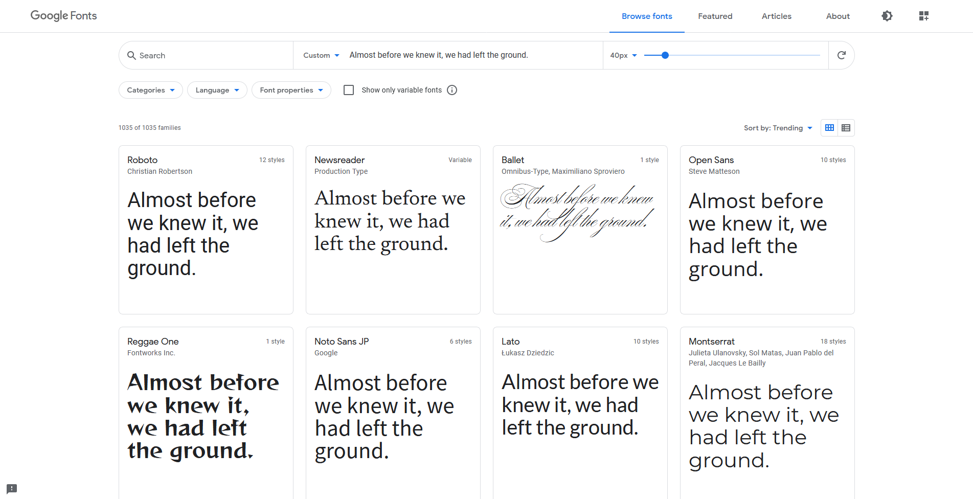 google fonts - I 9 migliori siti web di font gratuiti per font gratuiti online