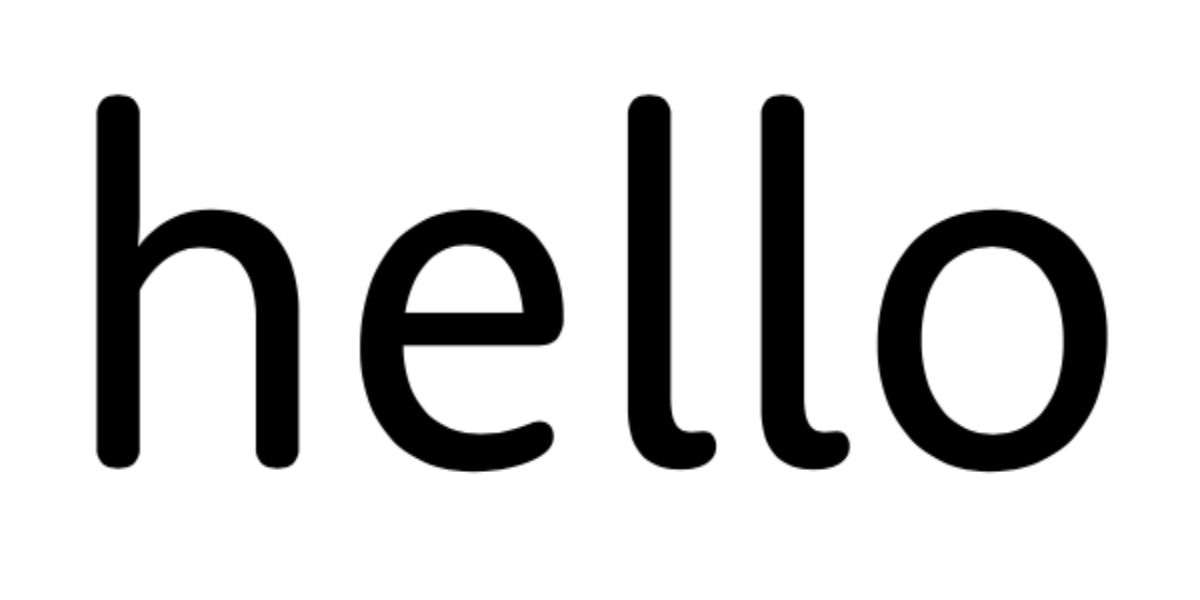 rooneysans font hello - I 20 migliori font e caratteri tipografici di Photoshop in Creative Cloud