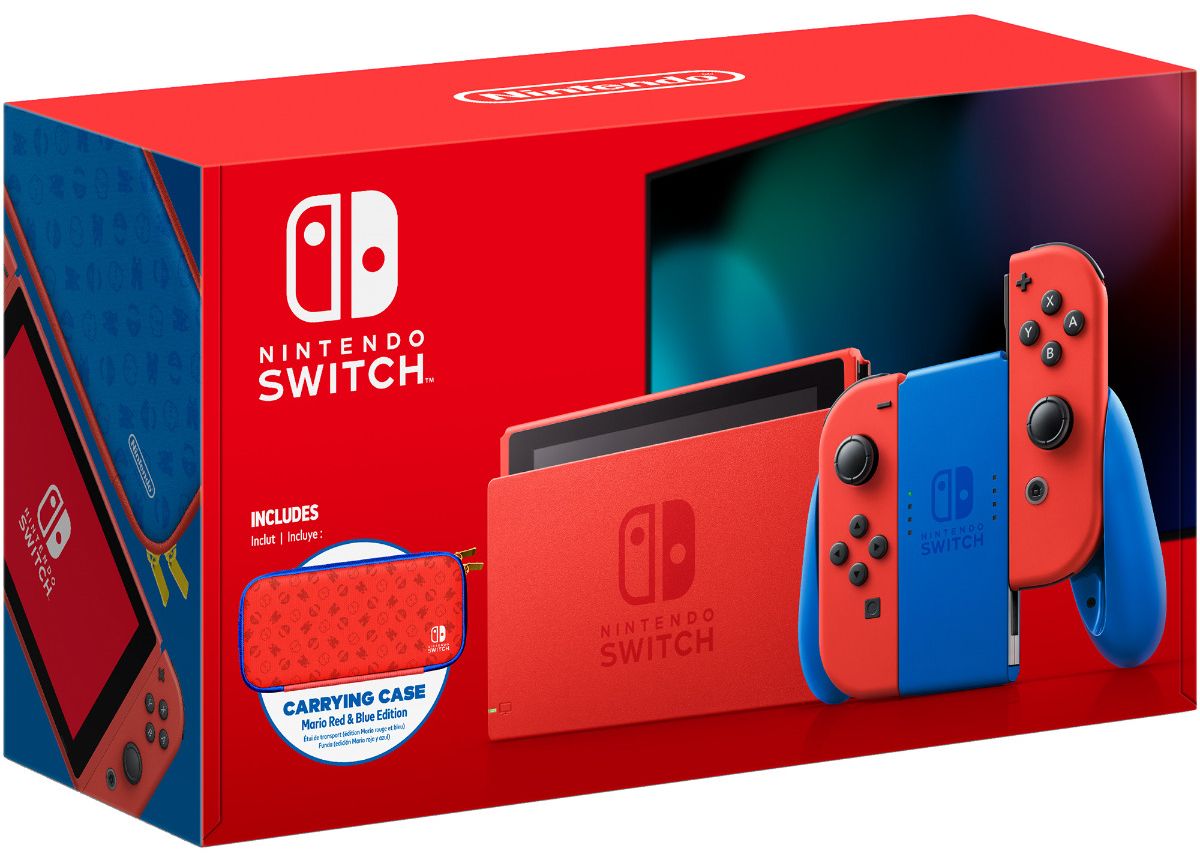 So kaufen Sie den neuen Nintendo-Switch mit Mario-Thema - switch mario themed