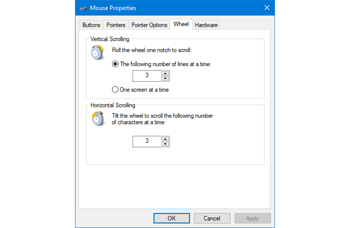 windows 10 mouse property - Scorrimento del mouse troppo lento o veloce? Come risolverlo in Windows 10