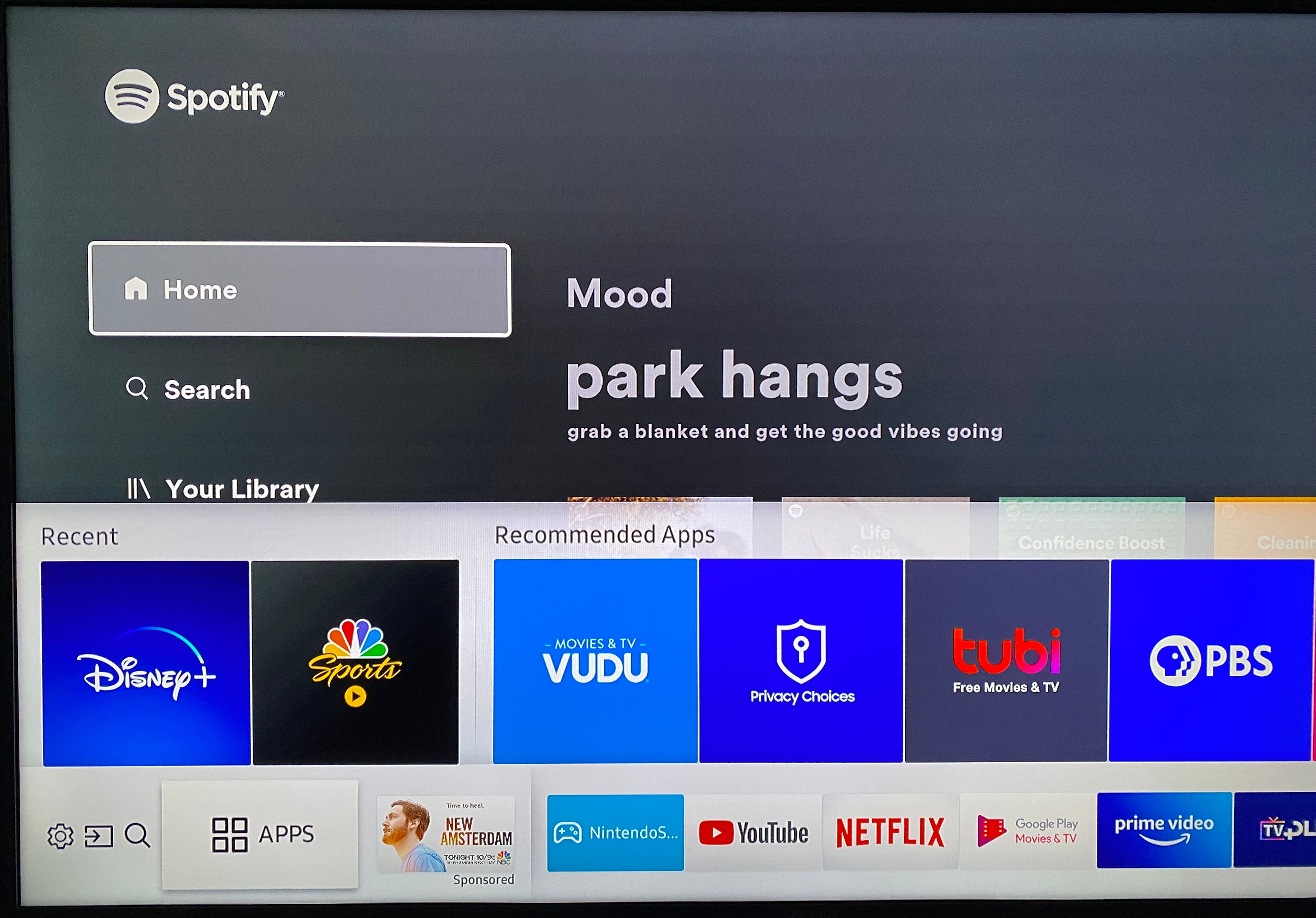 01 Samsung Smart TV Apps Menu - Come eliminare le app sulla tua Smart TV Samsung