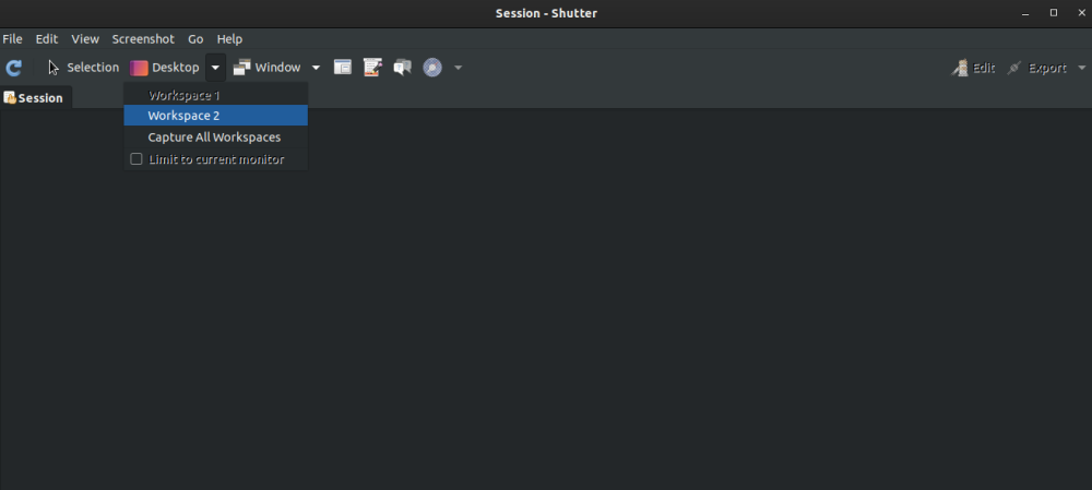 Shutter Desktop Workspace Screenshots - Come acquisire e modificare schermate in Ubuntu con l’otturatore