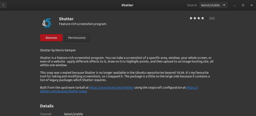 Shutter GUI Uninstall - Come acquisire e modificare schermate in Ubuntu con l’otturatore