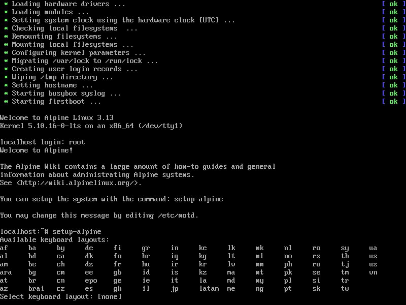 alpine install - Alpine Linux: spiegazione del distro Linux leggero