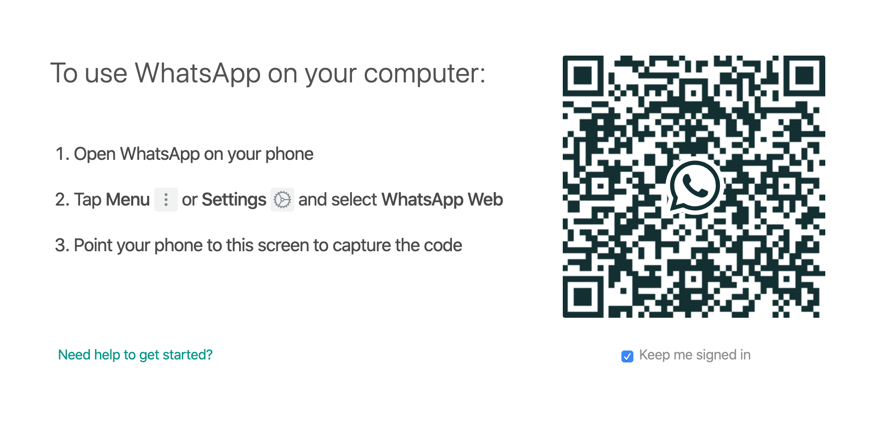 whatsapp qr code - Come effettuare chiamate vocali e videochiamate sull’app desktop WhatsApp